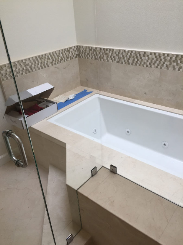 homemade outdoor shower