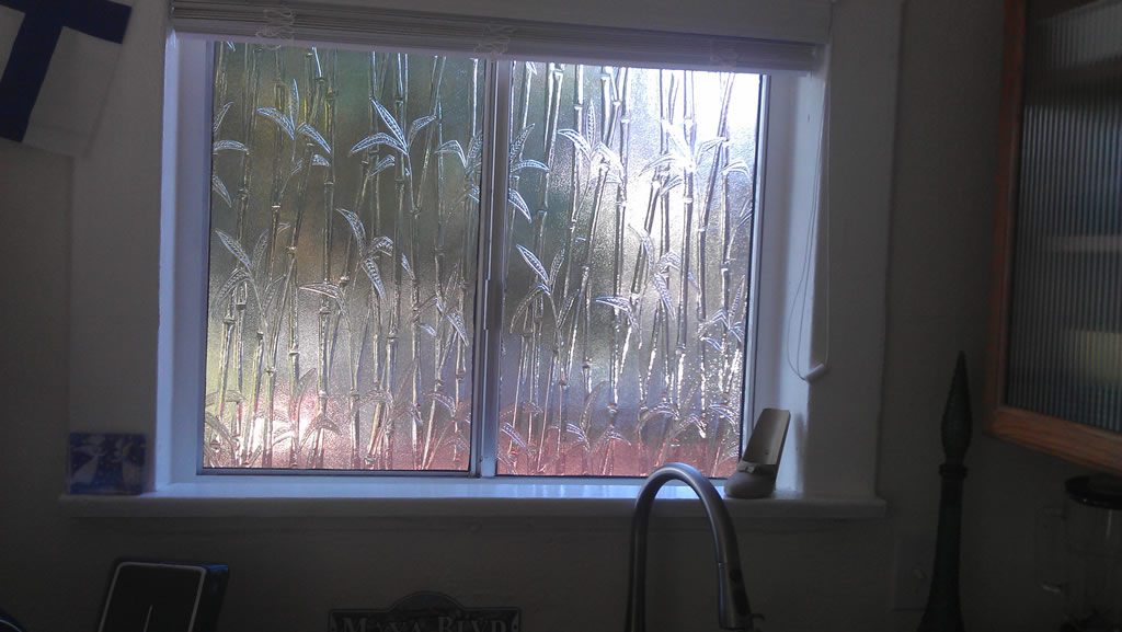 Bamboo Privacy Glass