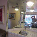 Custom bar mirror - Coronado Island