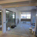Before Commercial Glass Installation Mira Mesa