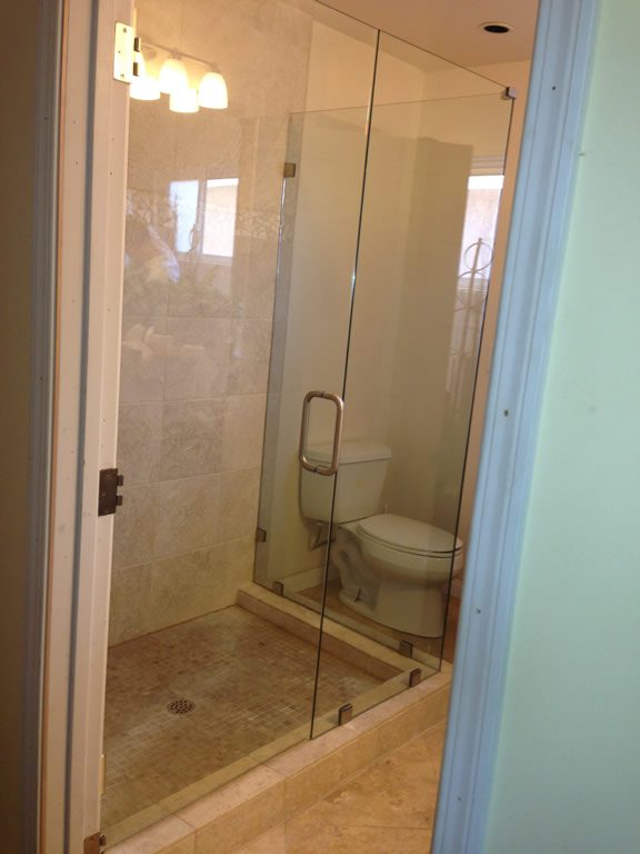 90 Degree Shower Enclosure Install