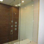 Frameless Steam Shower With Movable Vent Pacific Beach