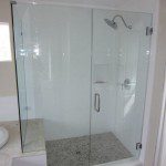 Framless Shower Enclosure 90 Degree Return Panel La Mesa
