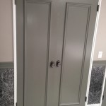 Closet Door Before Custom Mirror Install