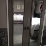 Closet Door Mirror Install