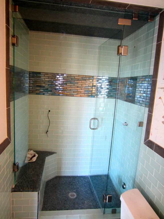 Custom Steam Shower - San Diego - Patriot Glass and Mirror | San Diego CA