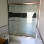 Glass Sliding Bypass Shower Door Installation