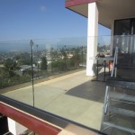 Tempered Glass Balcony Railing Point Loma