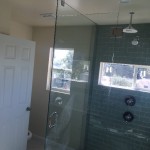 90 Degree Glass Shower Enclosure Installation