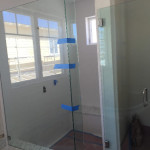 Shower Enclosure 90 Return Panel On Top Of Bench Solana Beach