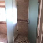 Frosted Privacy Glass Shower Enclosure