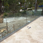 Glass Railing Install Rancho Santa Fe