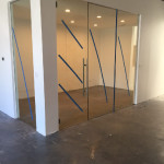Glass Walls Installed