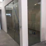 Nine Foot Glass Walls Installed San Diego