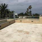 Rooftop Patio Railing Installation La Jolla