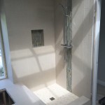 Before New Shower Glass Installation