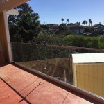 Low Profile Stainless Steel And Glass Railing San Diego