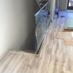 Glass And Aluminum Stair Railing Install