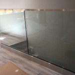 Glass Railing Aluminum Base With Stainless Cladding