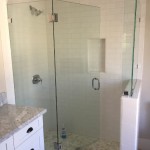 Point Loma Shower With Pony Wall