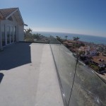Half Inch Tempered Glass Railing San Clemente