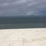 Glass Railing Install With Great Ocean View Bird Rock