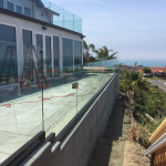 San Clemente Custom Glass Railing Patriot Glass And Mirrir