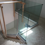 Powder Coated And Glass Railing Install