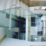 Stainless And Glass Railing Install La Jolla