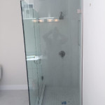 New Glass Shower Enclosure Install Encinitas California