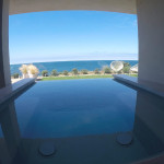 Beautiful Ocean View With Glass Railing Install