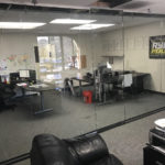 Custom Glass Office Wall Divider Mission Valley