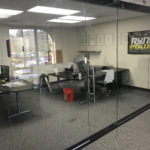 Mission Valley Glass Office Partition Install