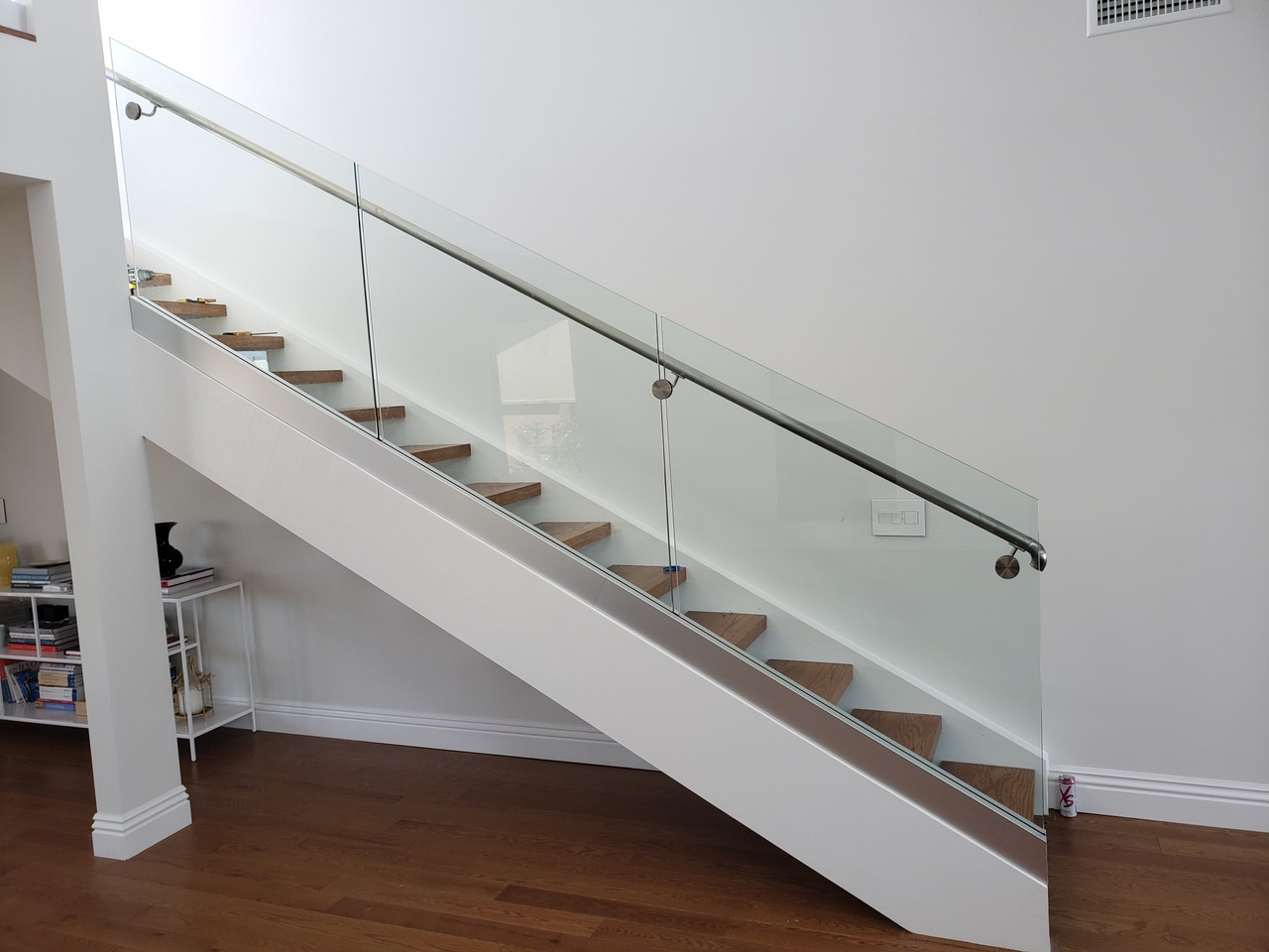 frameless glass shower enclosure