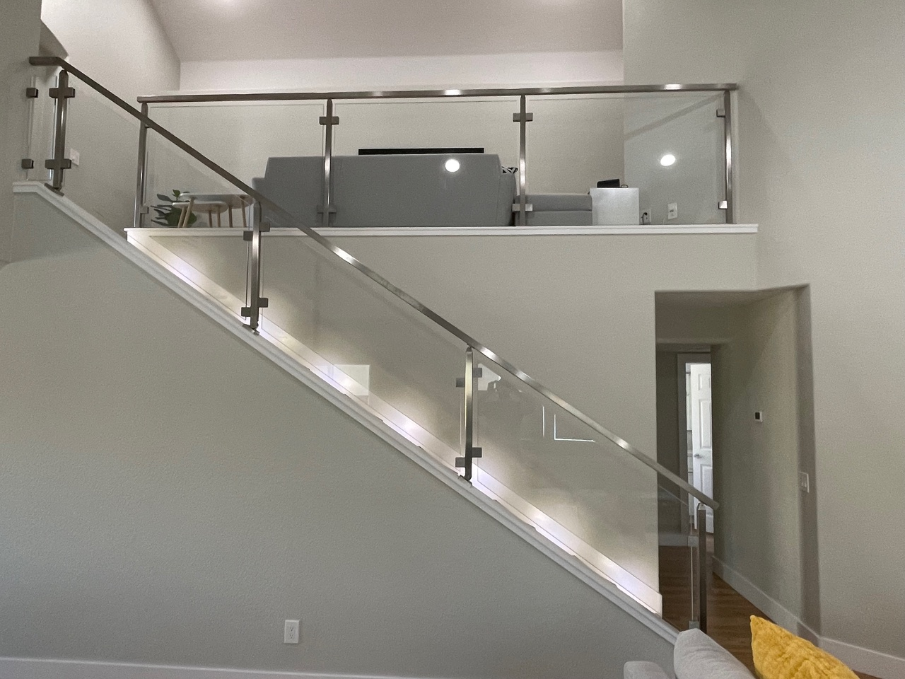 frameless glass shower enclosure